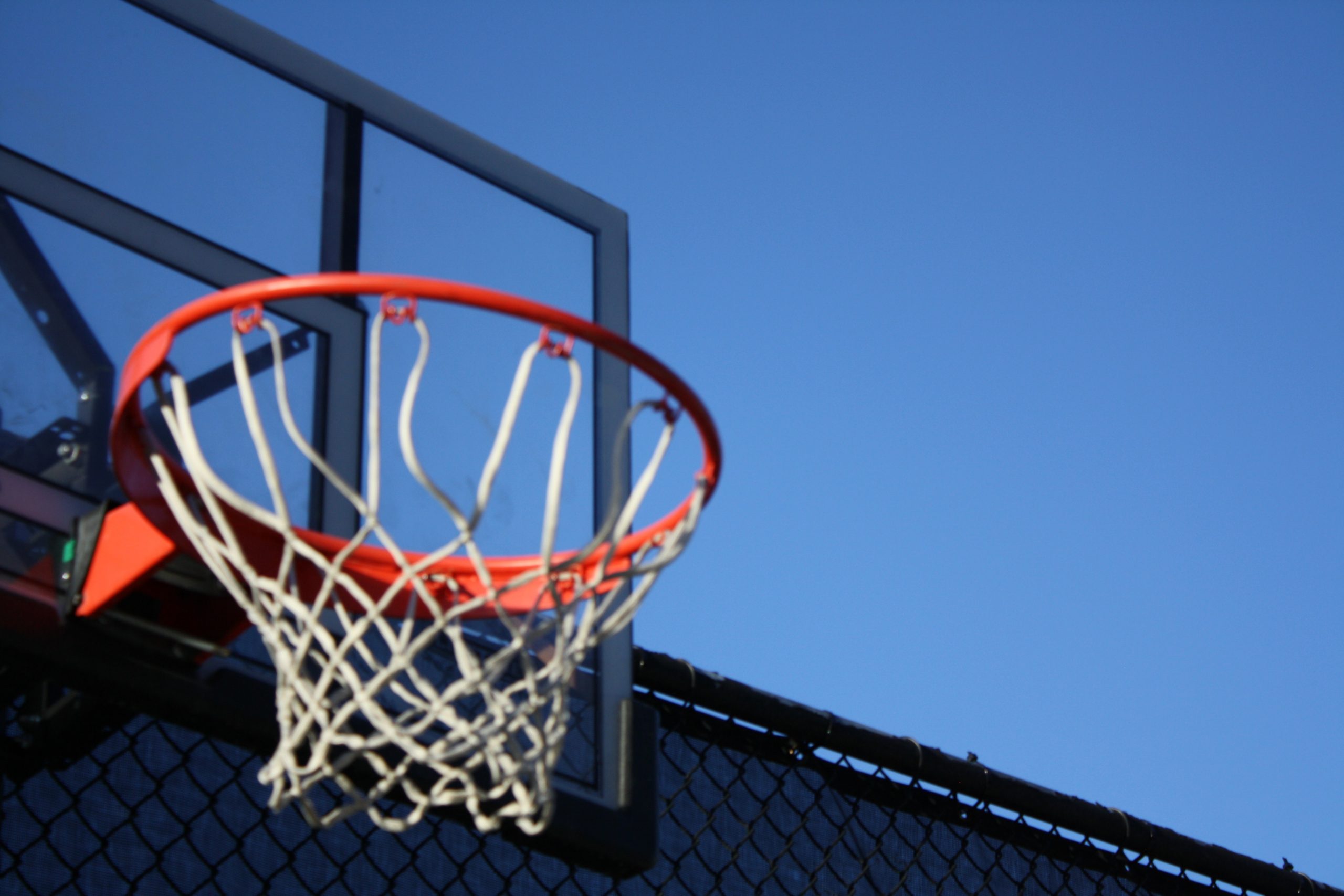 Achtergrondafbeelding basketbalnet